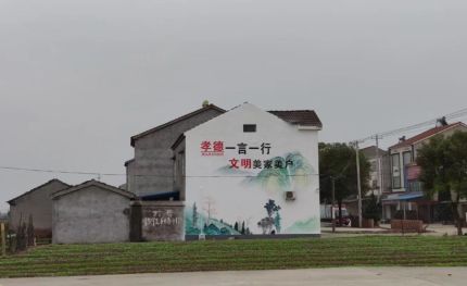 寿县新农村墙绘